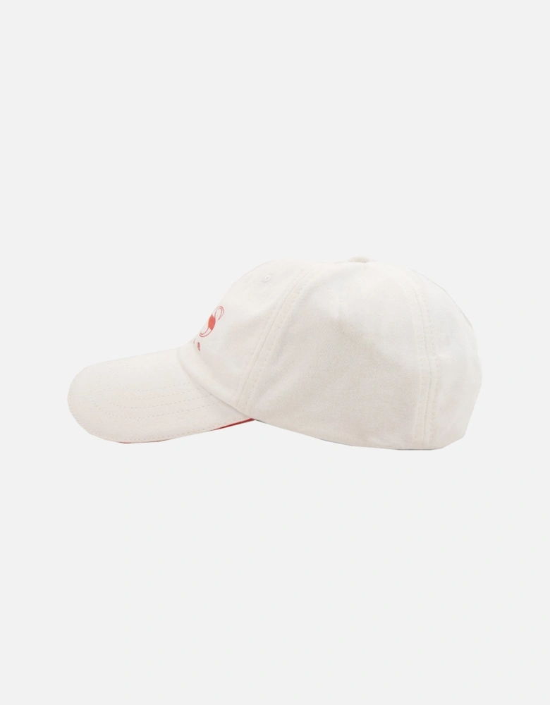 Kids Logo Baseball Cap White