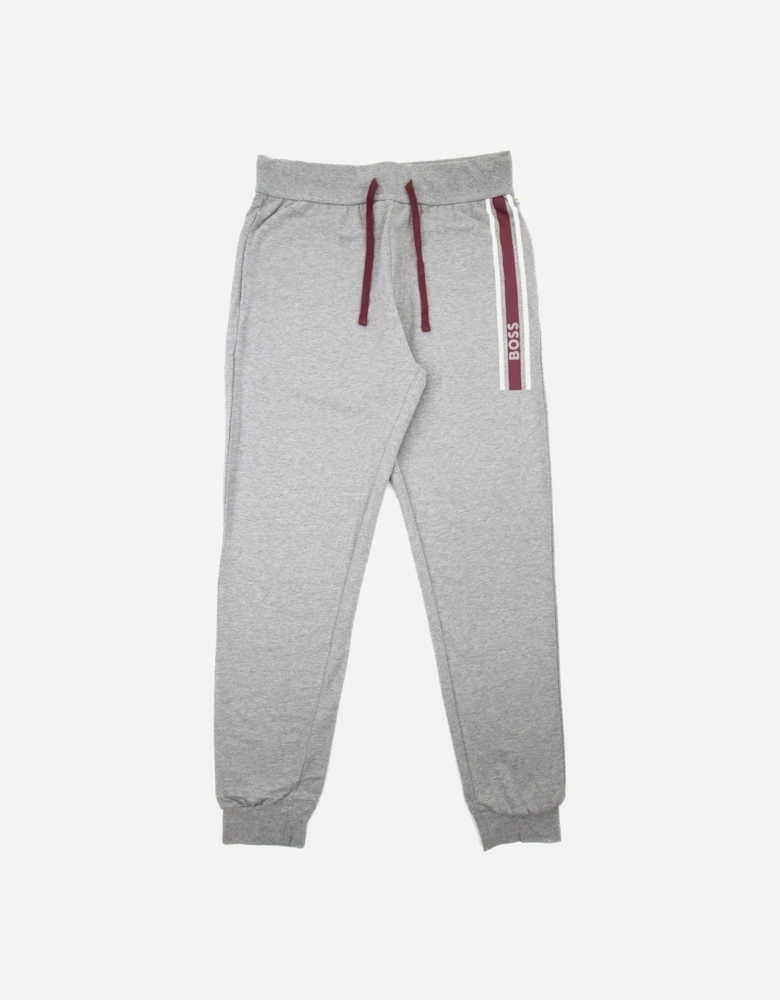 Authentic Side Stripe Logo Pants Grey 033