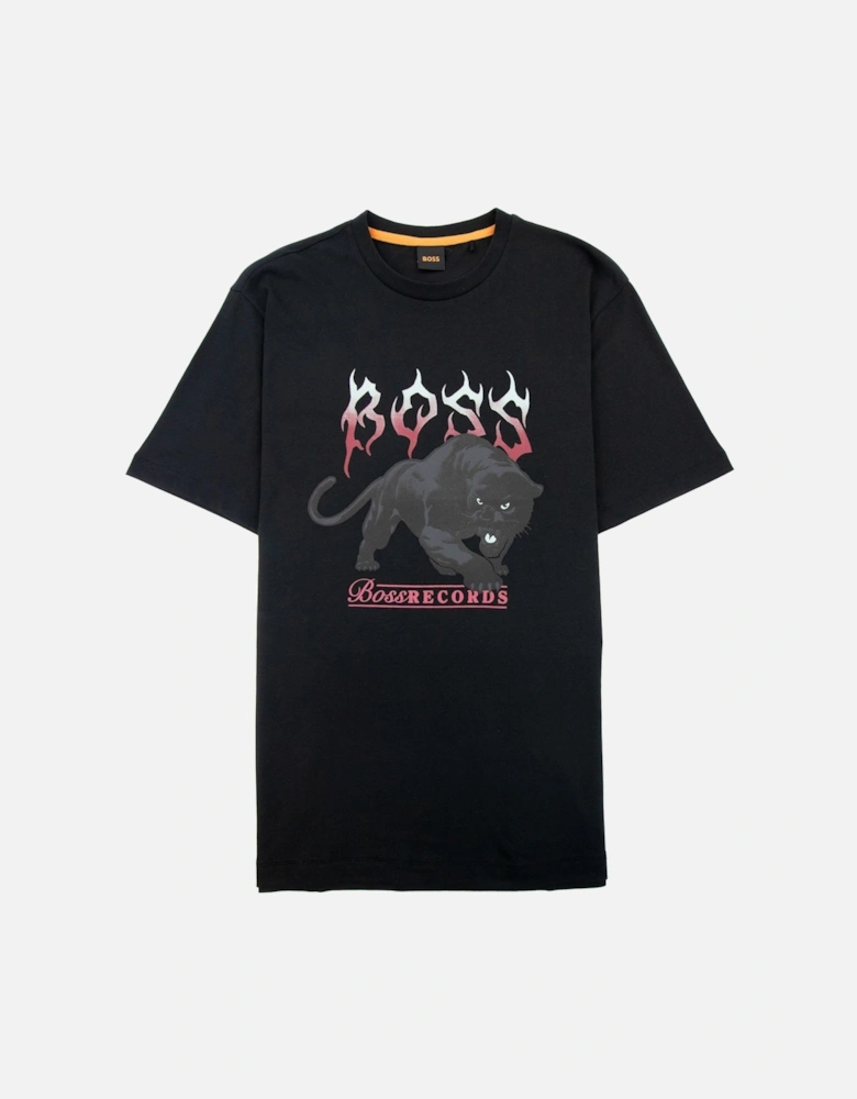 Tee Pantera Logo T Shirt Black 001