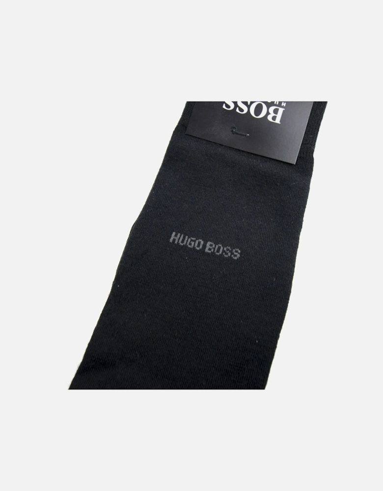John Socks Wool/Cotton Black