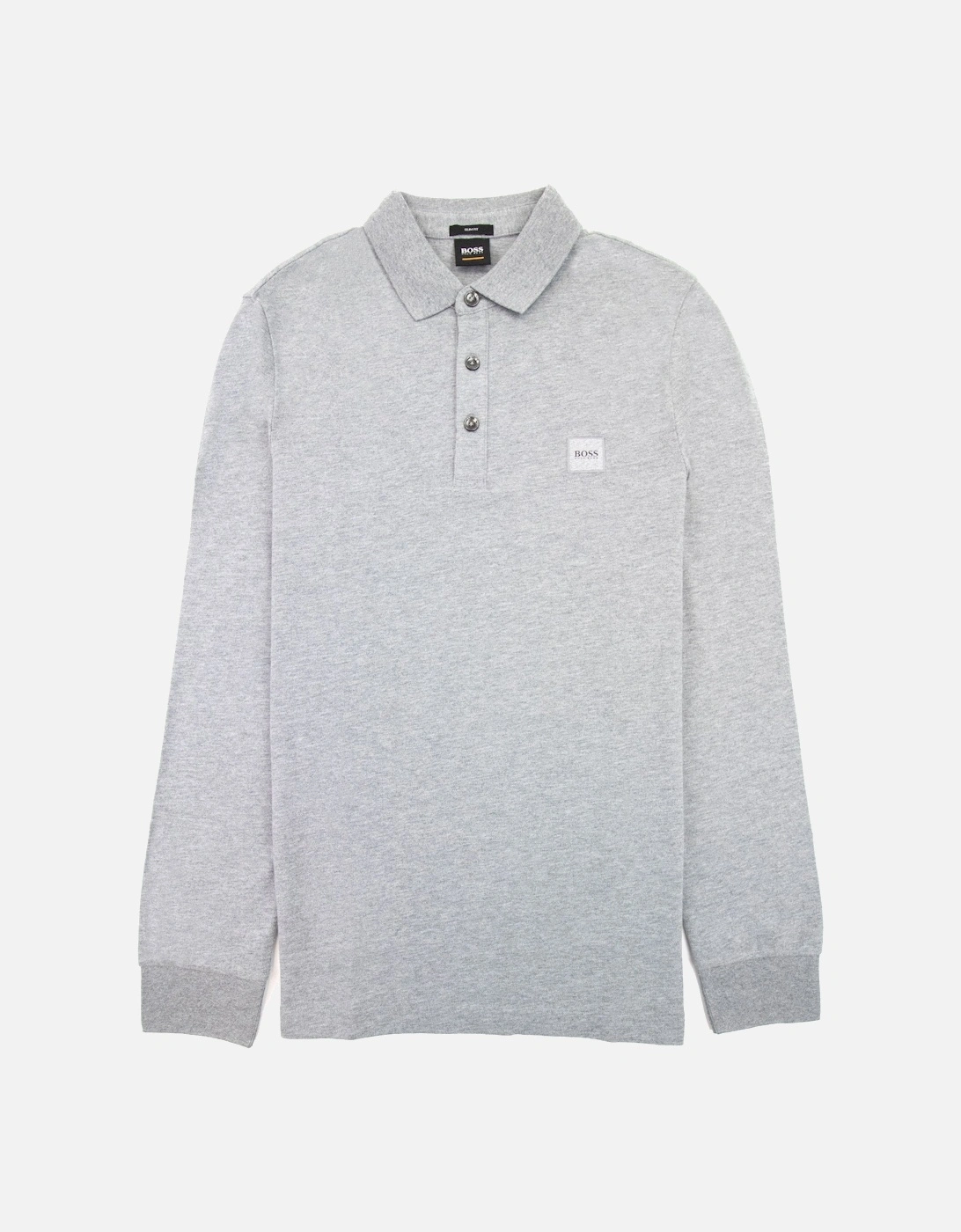 Passerby L/s Patch Logo Polo Light Grey, 5 of 4