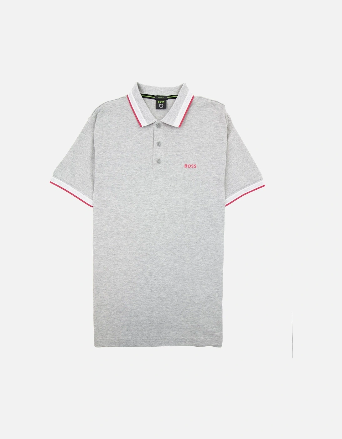 Paddy Embroidered Logo Polo Grey 060, 3 of 2