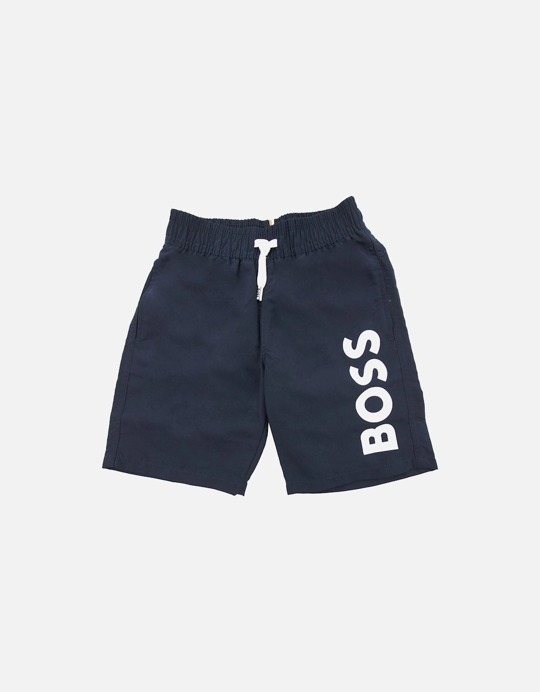 Kids Infant Logo Swim Shorts Navy 849, 5 of 4