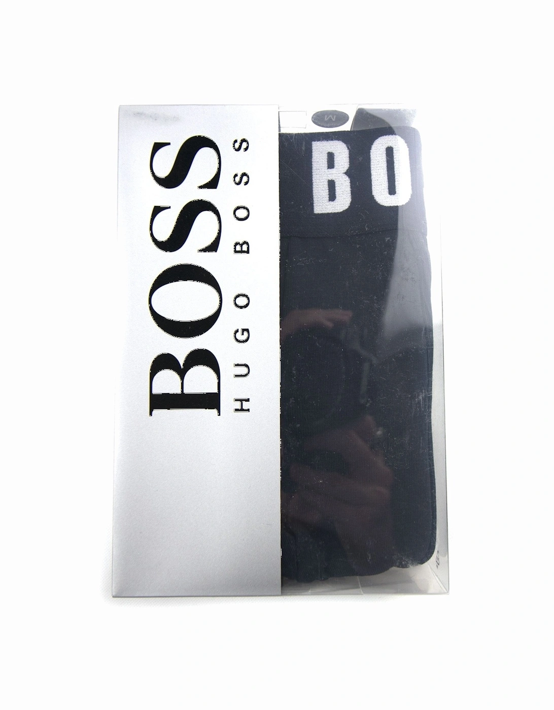 Cotton Modal Stretch Boxer Trunk Black, 3 of 2