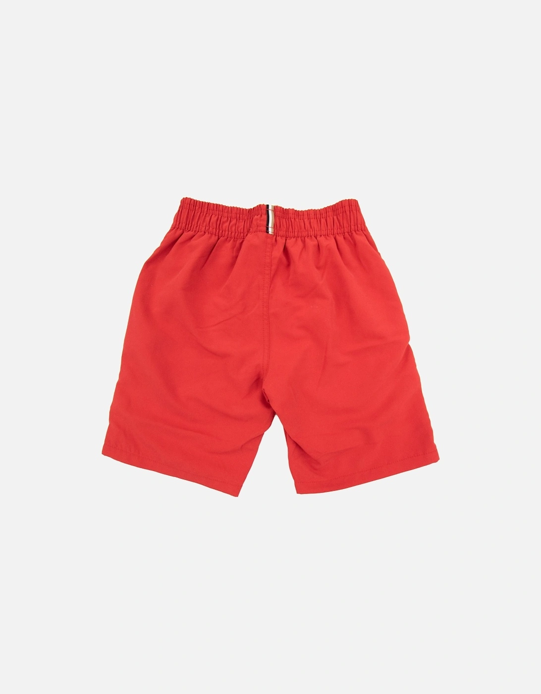 Kids Infant Logo Swim Shorts Red 991