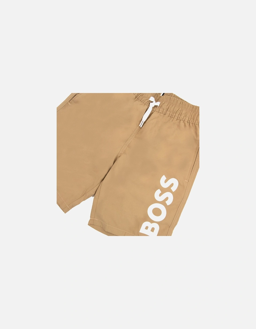 Kids Infant Logo Swim Shorts Beige 269