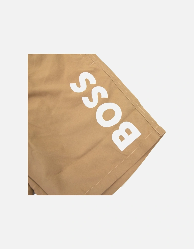 Kids Infant Logo Swim Shorts Beige 269