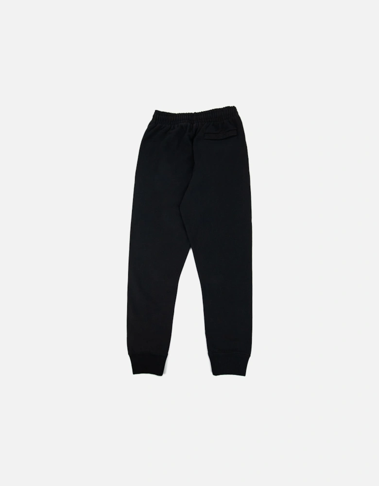Off White Ow Logo Short Cuffed Sweat Pant Black/white