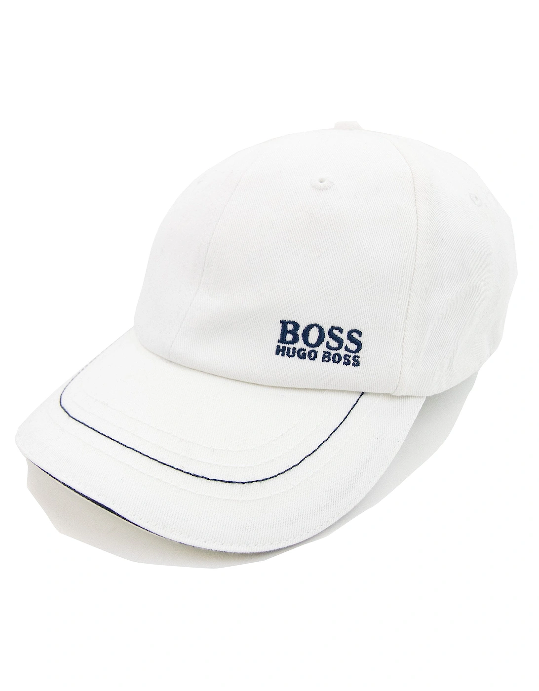 Embroidered Logo Cap White 001