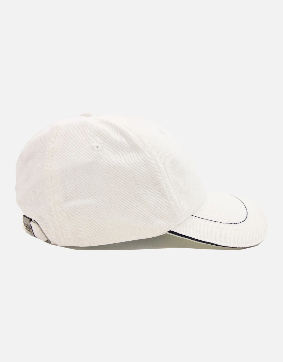Embroidered Logo Cap White 001