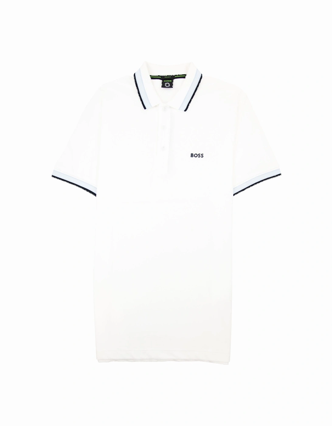Paddy Embroidered Logo Polo White 103, 4 of 3