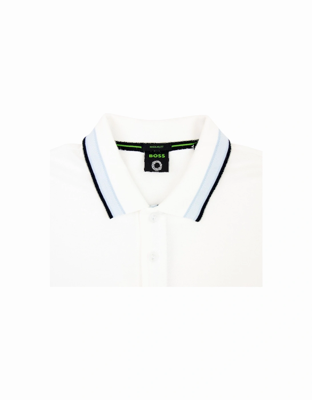 Paddy Embroidered Logo Polo White 103