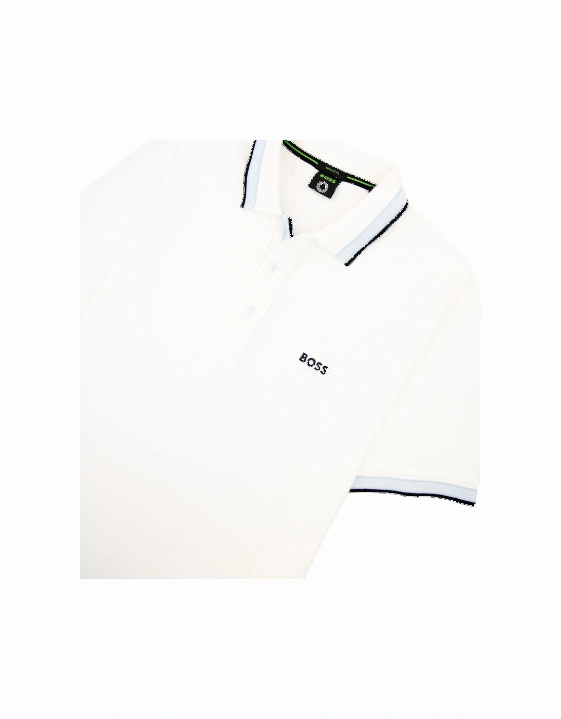 Paddy Embroidered Logo Polo White 103