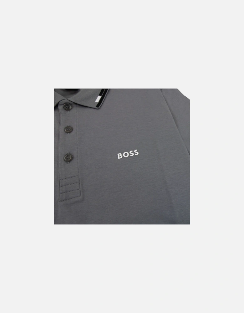 Paule Slim Fit Laxury Cotton Polo Grey 036