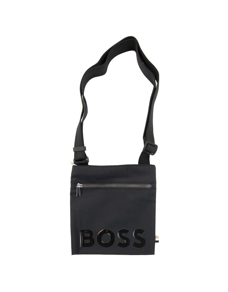 Catch Printed Logo Envelope Bag Black 001