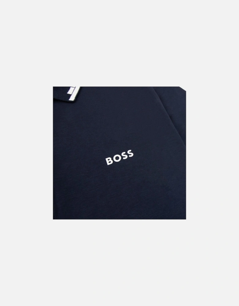 Paule Slim Fit Laxury Cotton Polo Navy 402