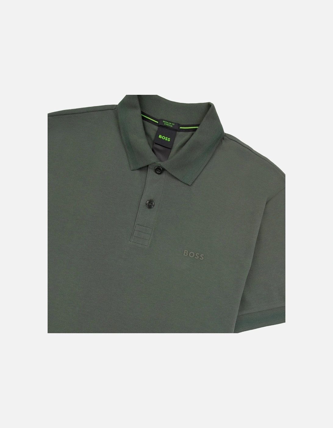 Pio 1 Stretch Regular Fit Polo Green 379