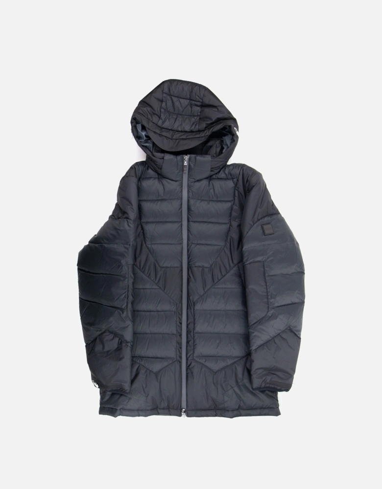 Patton Padded Parka Coat Black