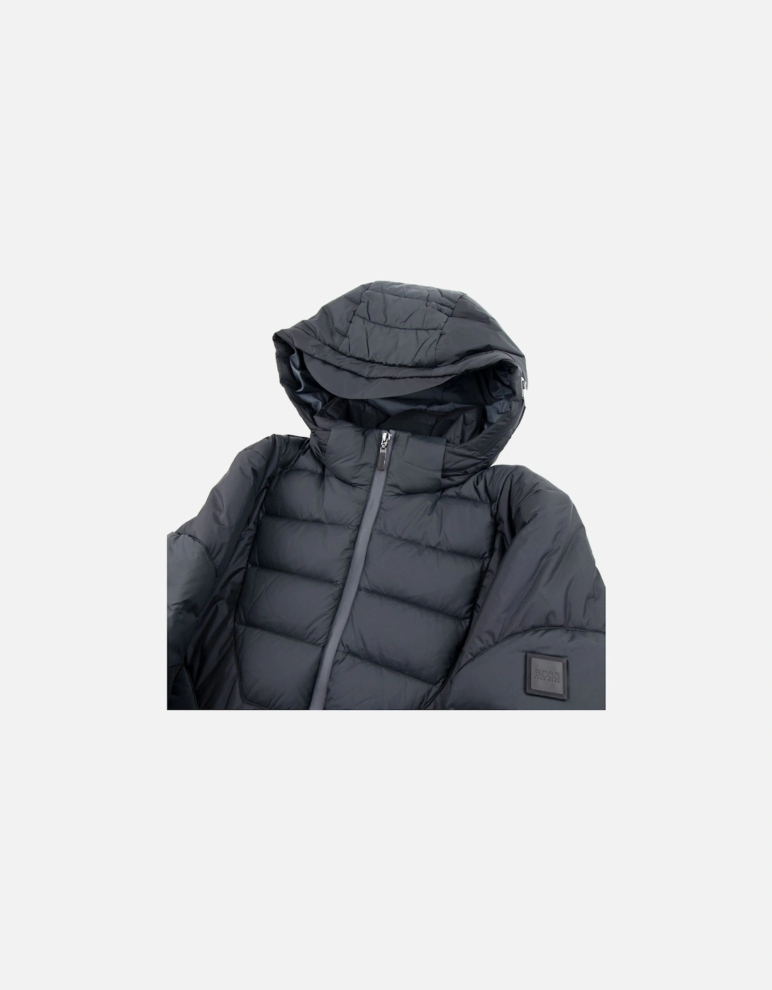 Patton Padded Parka Coat Black