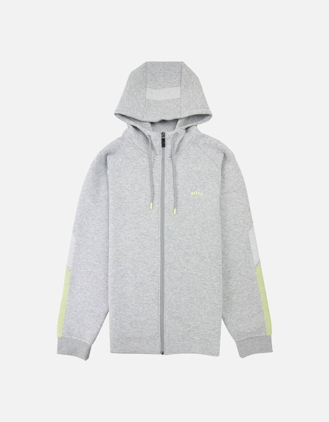 Saggy 2 Curved Logo Hoody Grey 059, 5 of 4