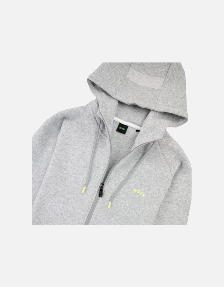 Saggy 2 Curved Logo Hoody Grey 059