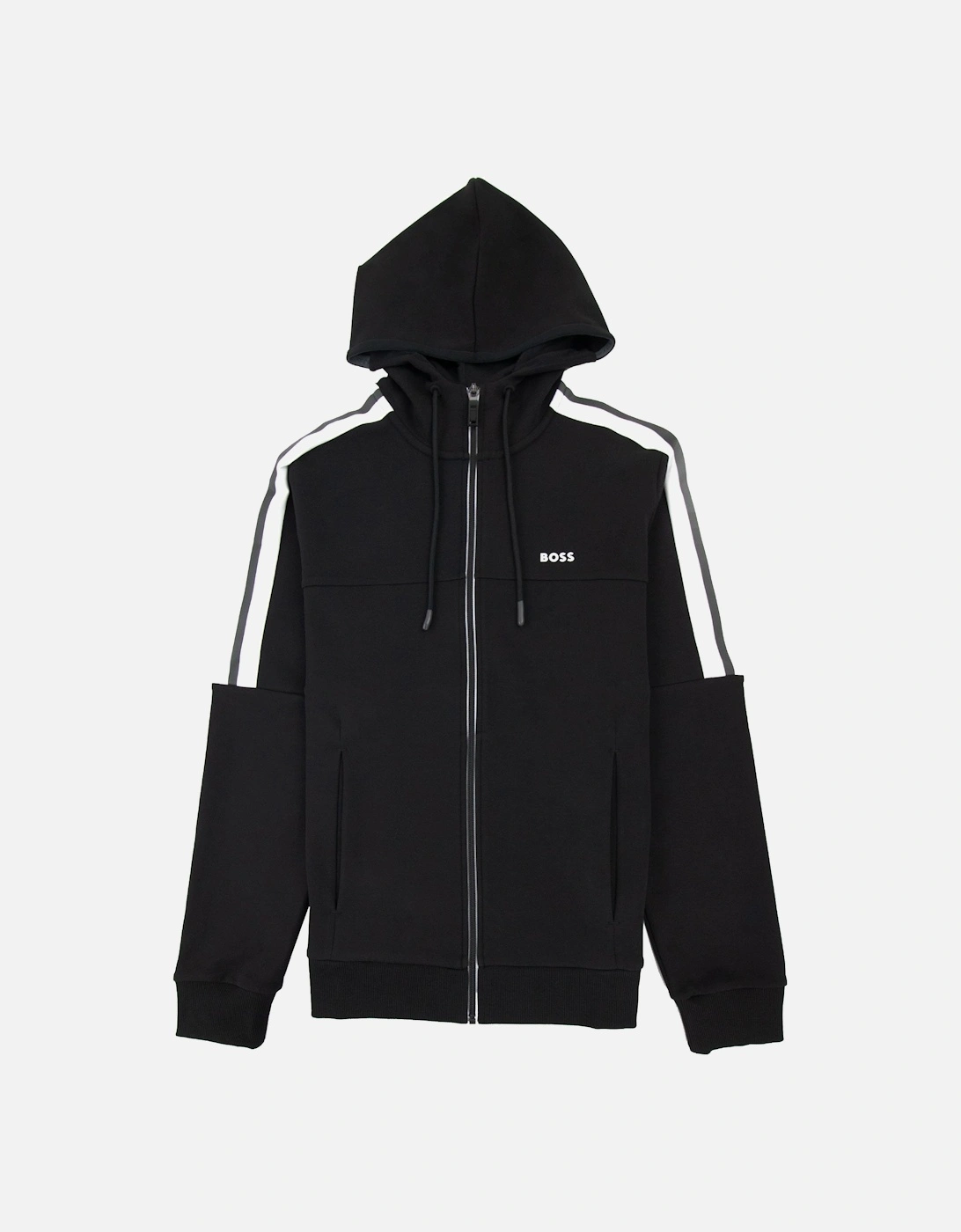 Saggy 1 Hoody Side Stripes Black 001, 5 of 4