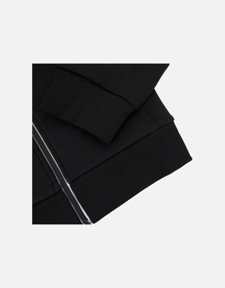 Saggy 1 Hoody Side Stripes Black 001