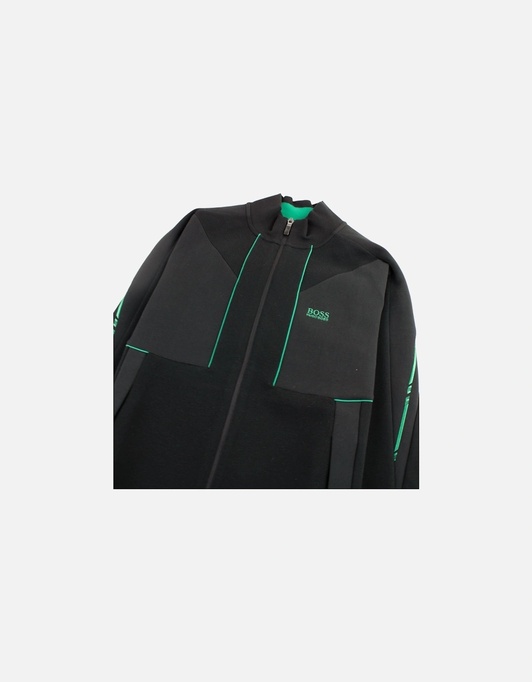 Regular-fit Sweatshirt With Embroidered Logo Black