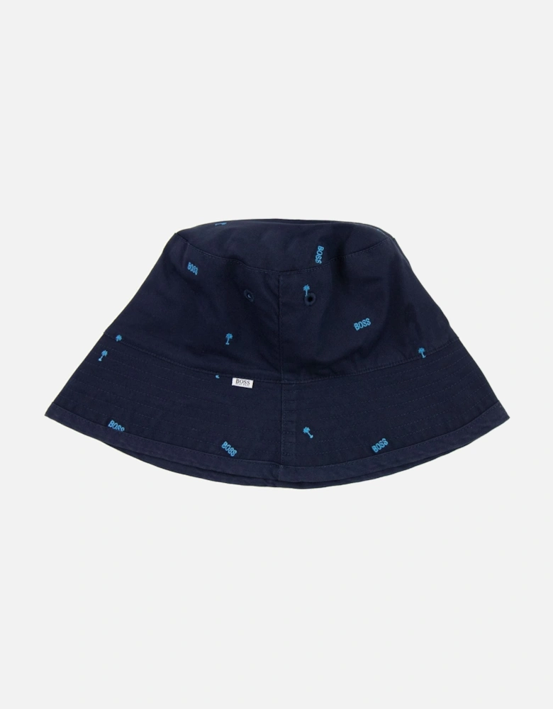 Kids' Reversible Logo Hat Navy
