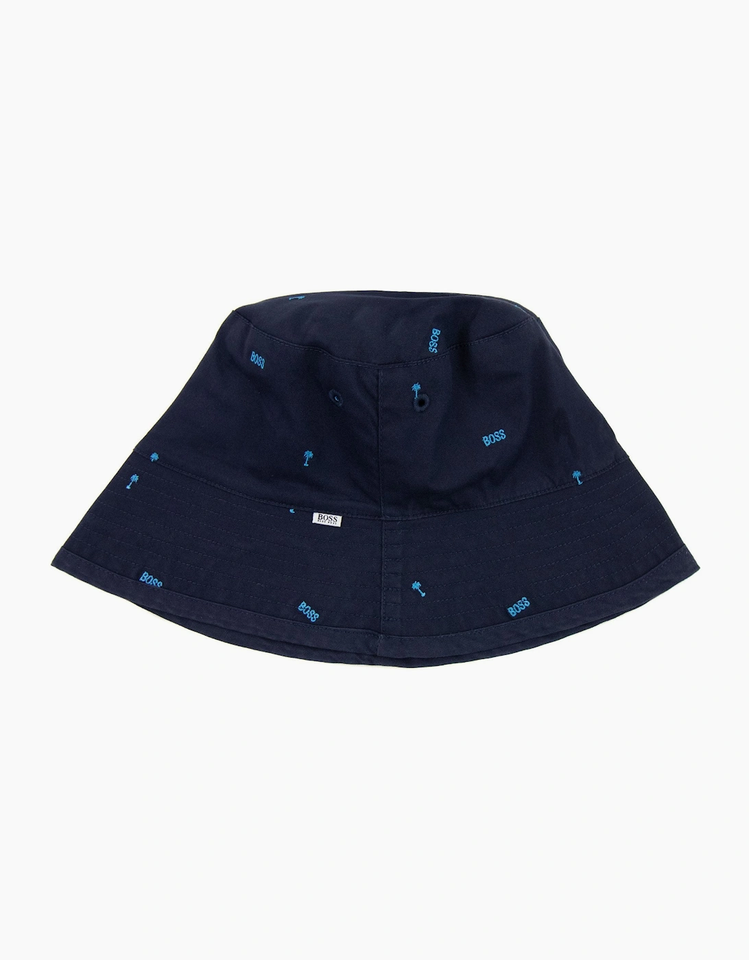 Hugo Boss Unisex Navy ' Reversible Logo Hat - Size: 54 Kids