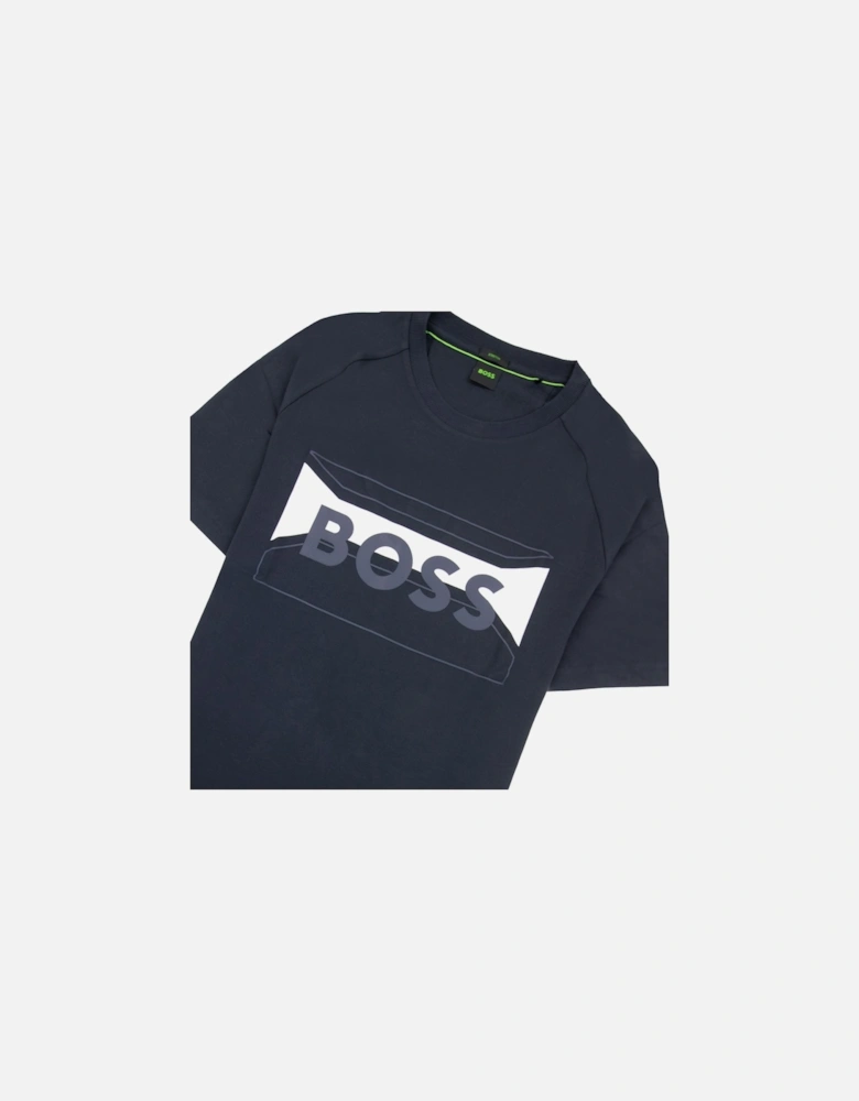 Tee 2 Artwork Logo T Shirt Navy 402