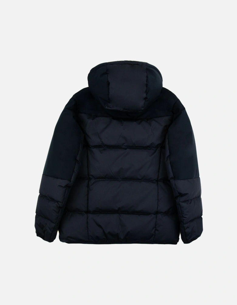 Hamar1 Logo Detail Down Jacket Navy 402