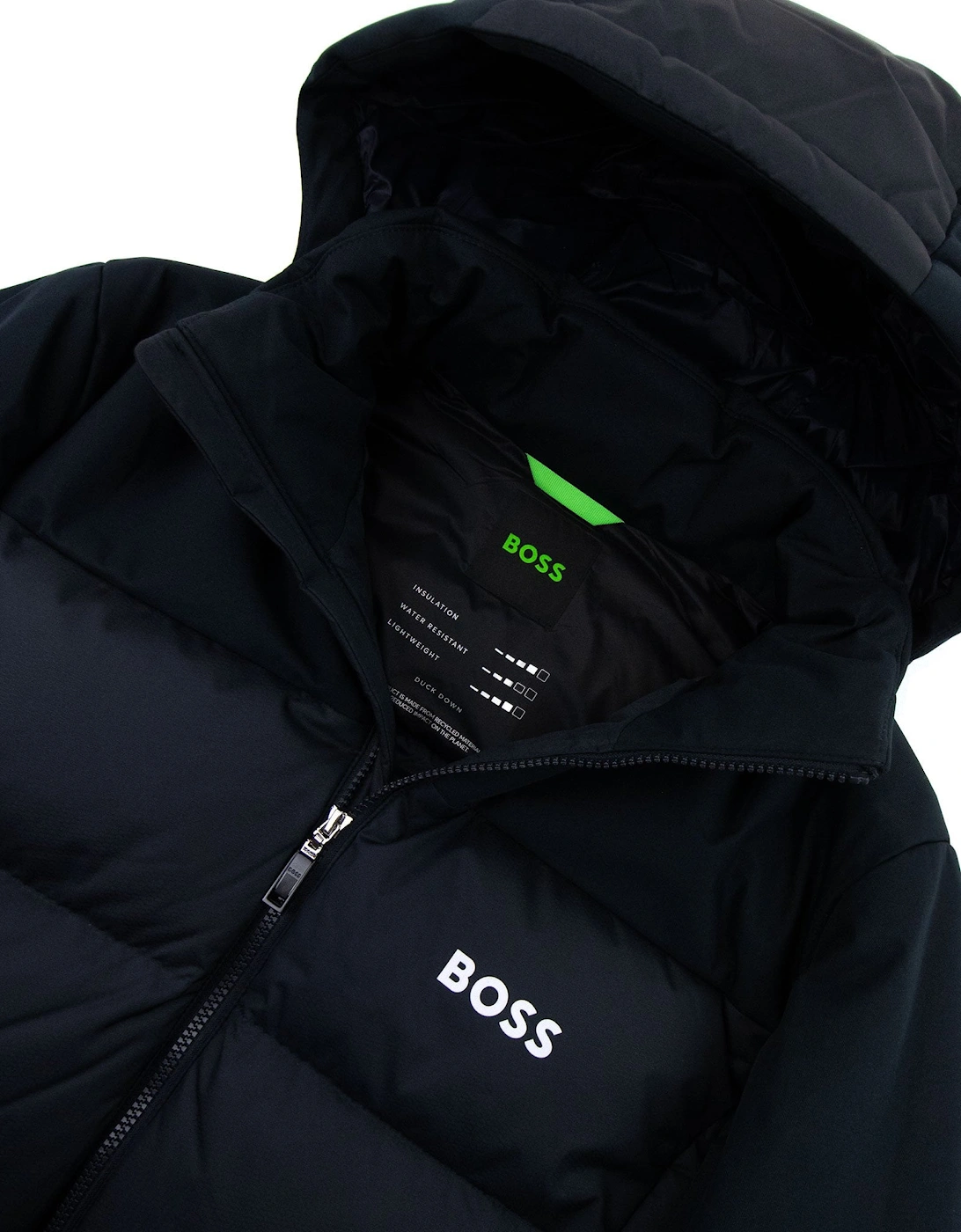 Hamar1 Logo Detail Down Jacket Navy 402