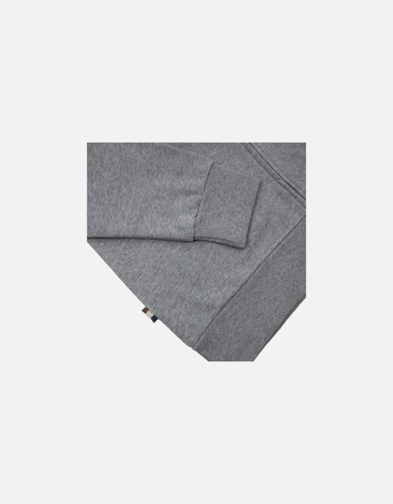 Cc Shoulder Fz Fleece Funnel Neck Dark Grey Melange 53