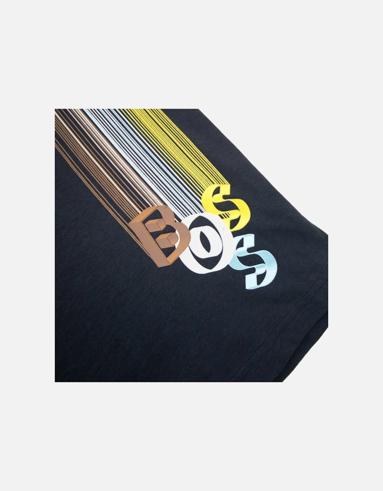 Tee 2 Artwork Logo T Shirt Dark Navy 402