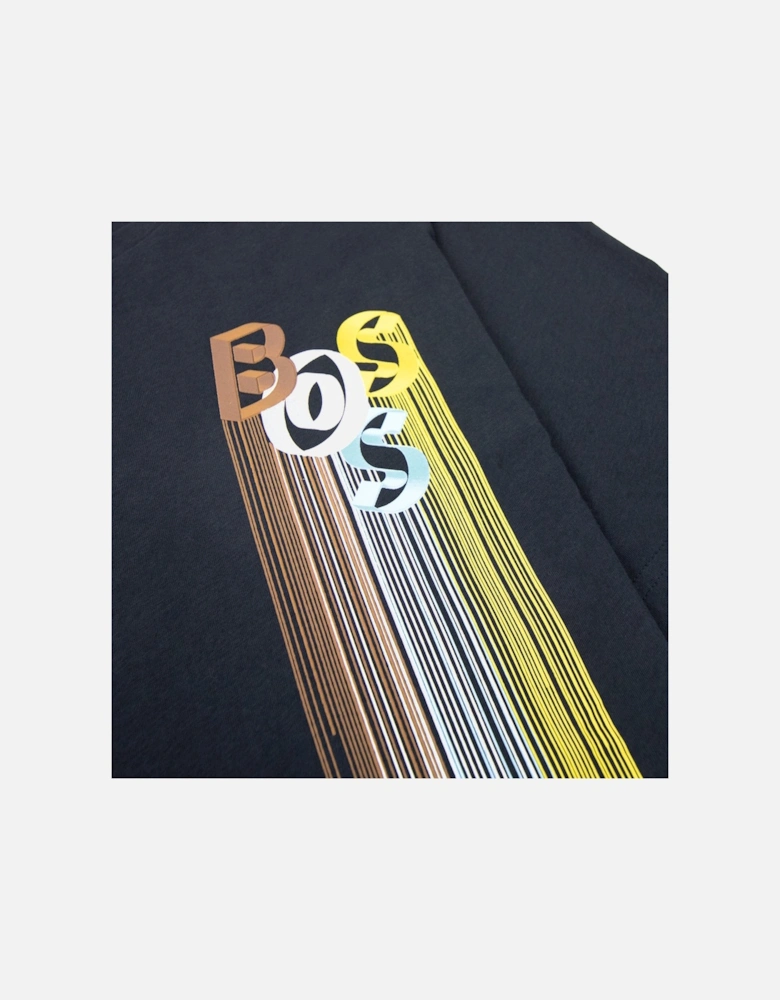 Tee 2 Artwork Logo T Shirt Dark Navy 402