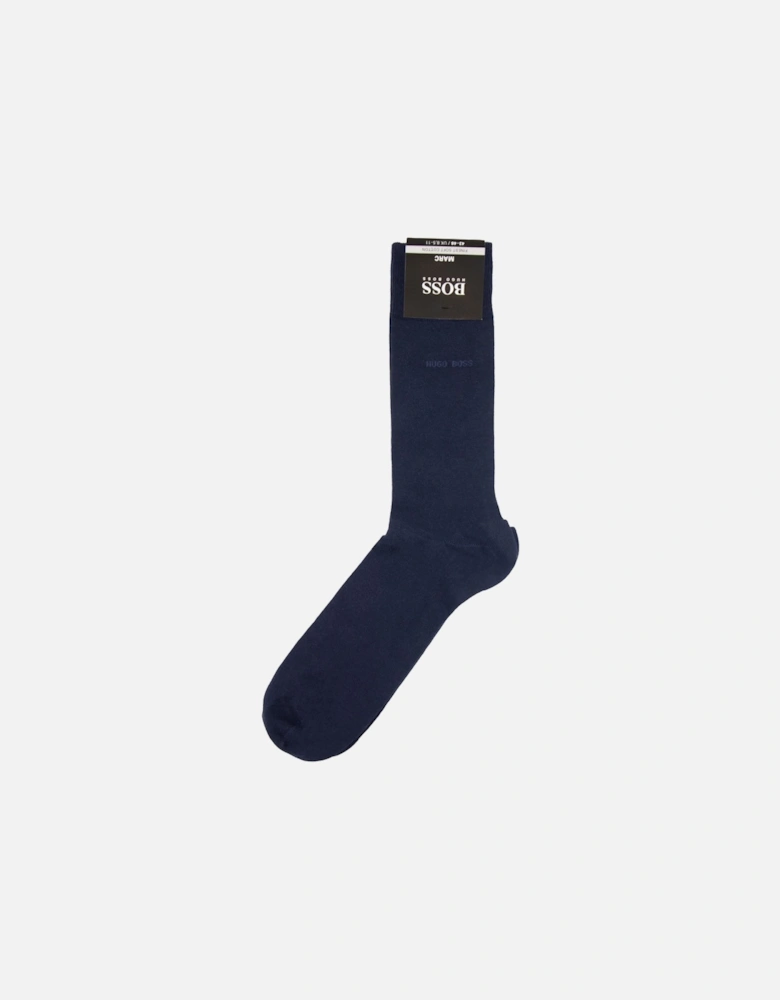Finest Soft Cotton Socks Navy