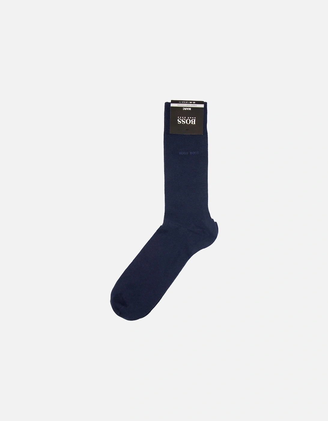 Finest Soft Cotton Socks Navy, 5 of 4