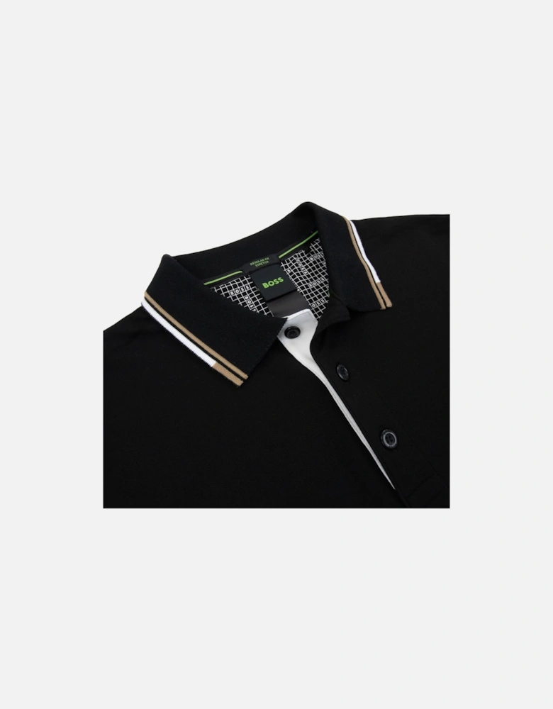 Paddy Pro S/s Polo Black 002