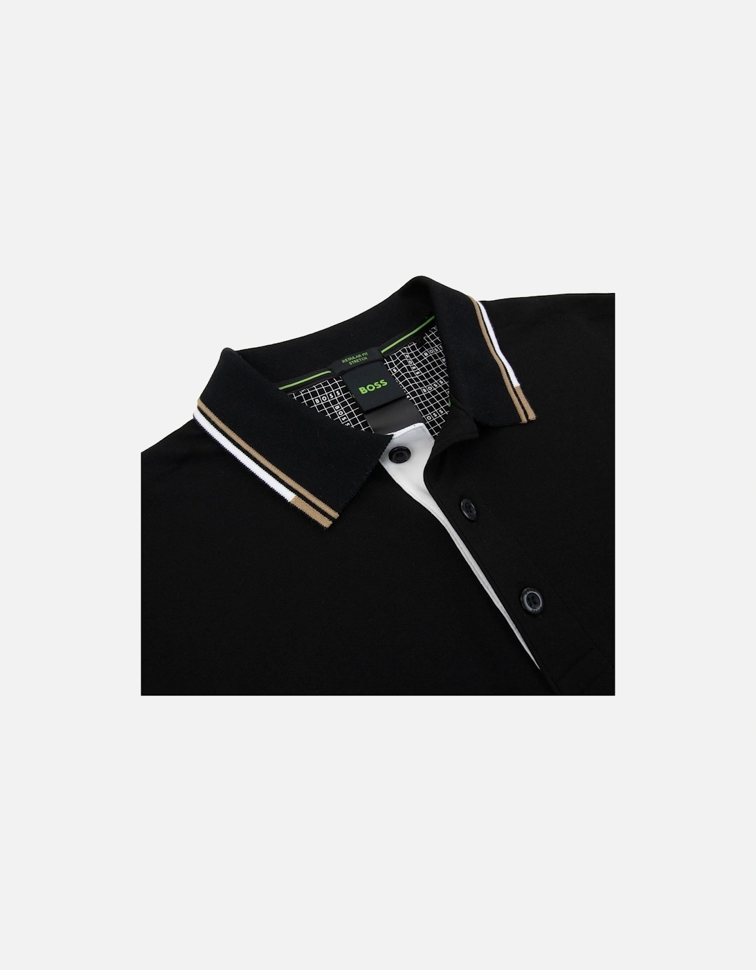 Paddy Pro S/s Polo Black 002