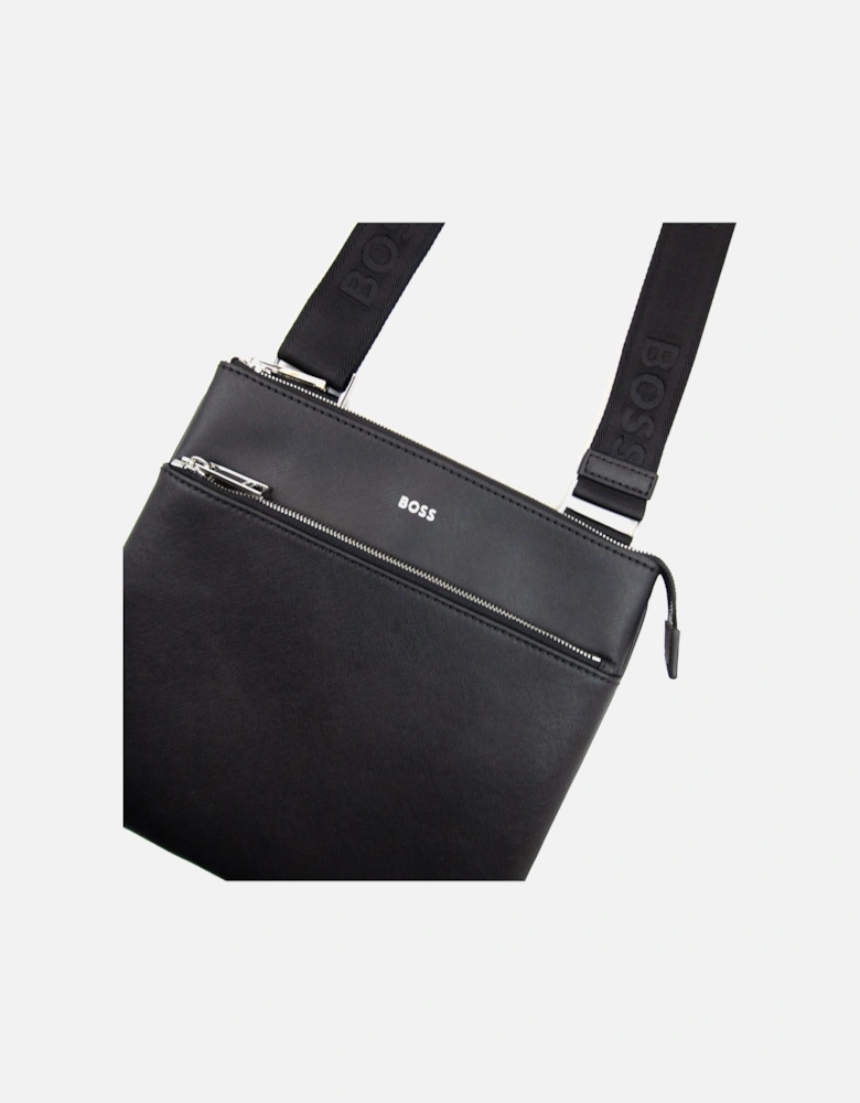 Zair S Z Signature Stripe Logo Detail Bag Black 001