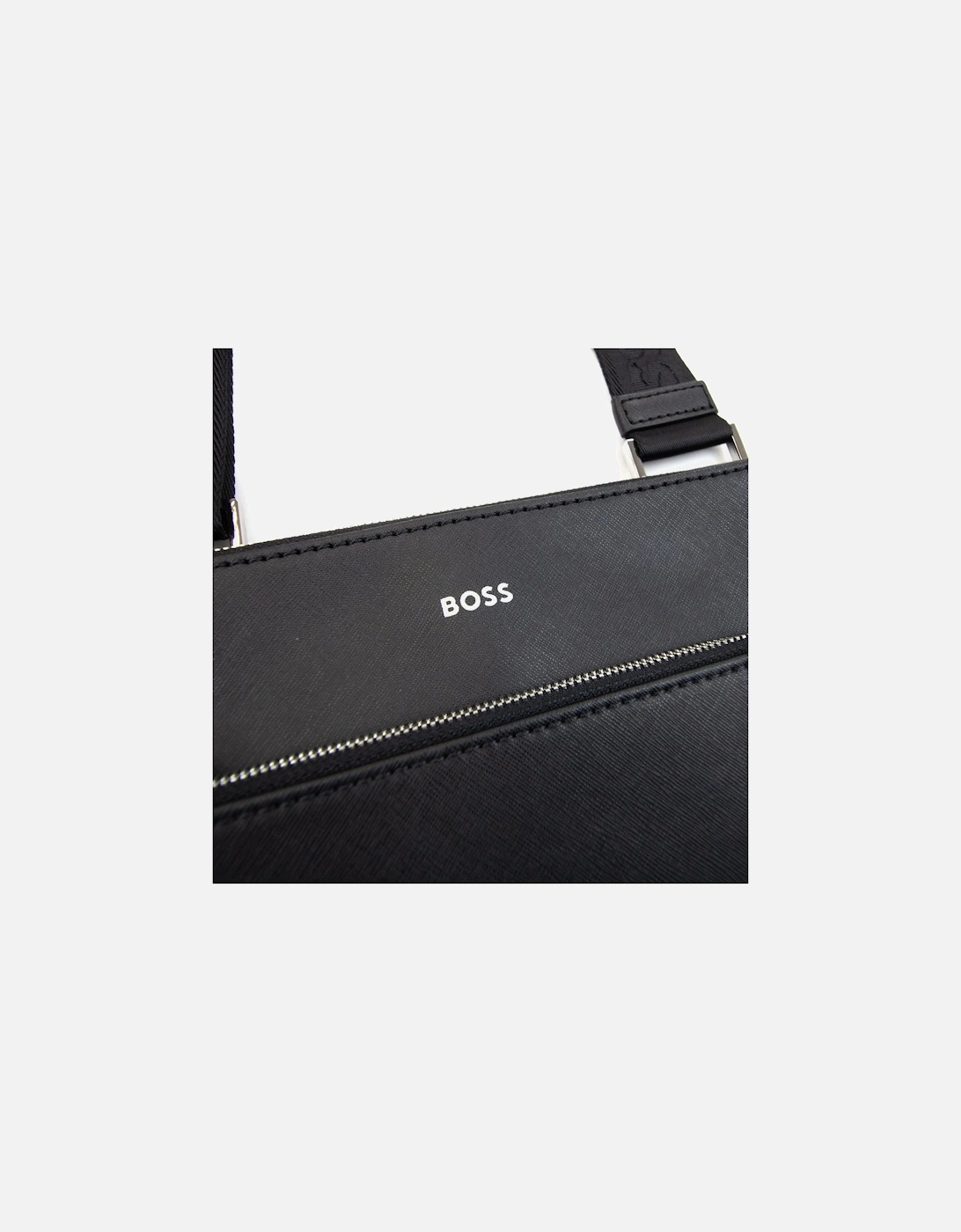 Zair S Z Signature Stripe Logo Detail Bag Black 001