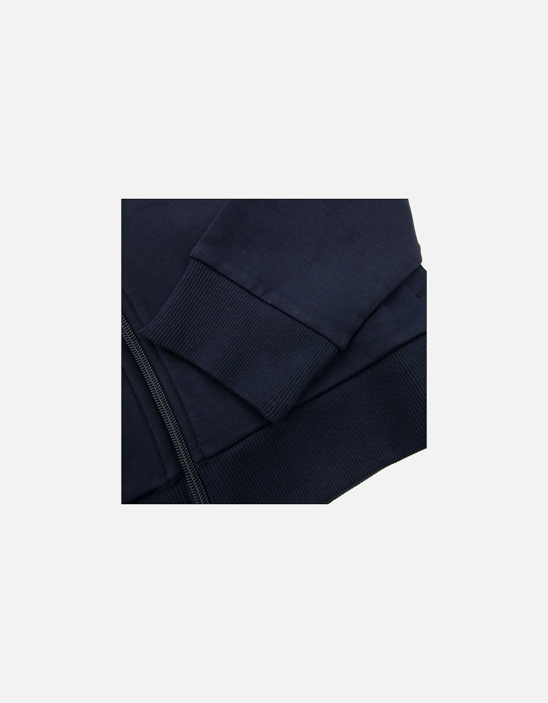 Saggy 1 Multi Logo Zip Up Hoody Dark Navy 402