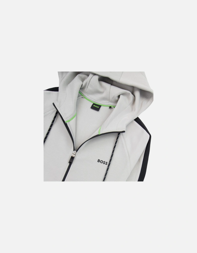 Logo Stripe Tracksuit Set Grey 063