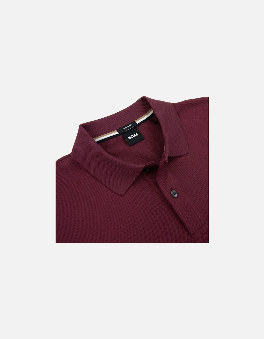 Parlay 147 Mercerised Polo Shirt Dark Red 603