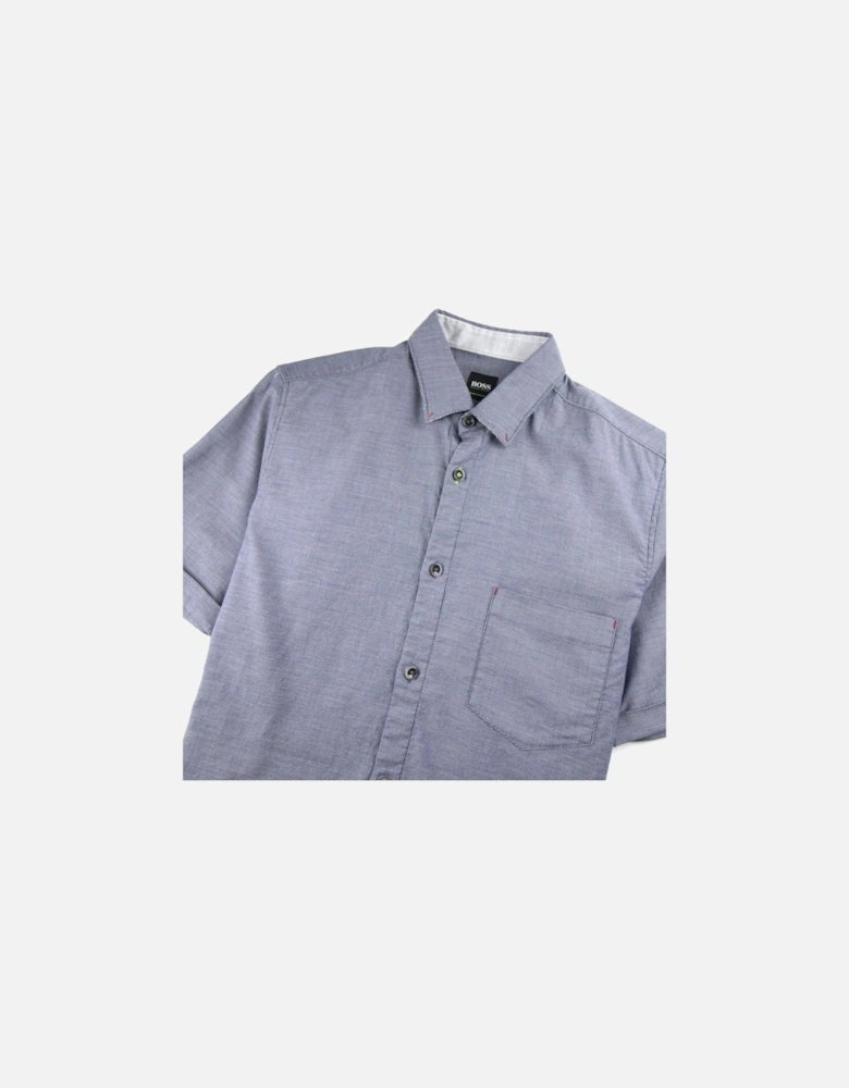 Bayni_R Short Sleeve Shirt Dark Grey