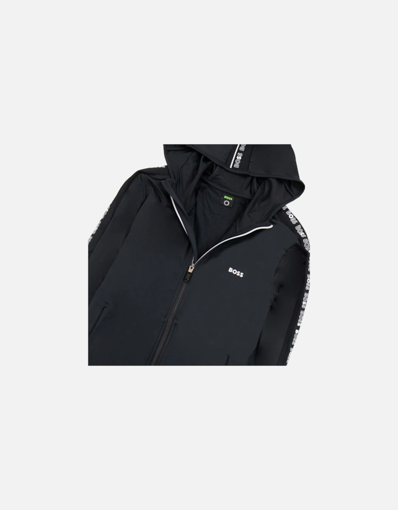 Sicoon Gym Zip Up Sweatshirt Black 001