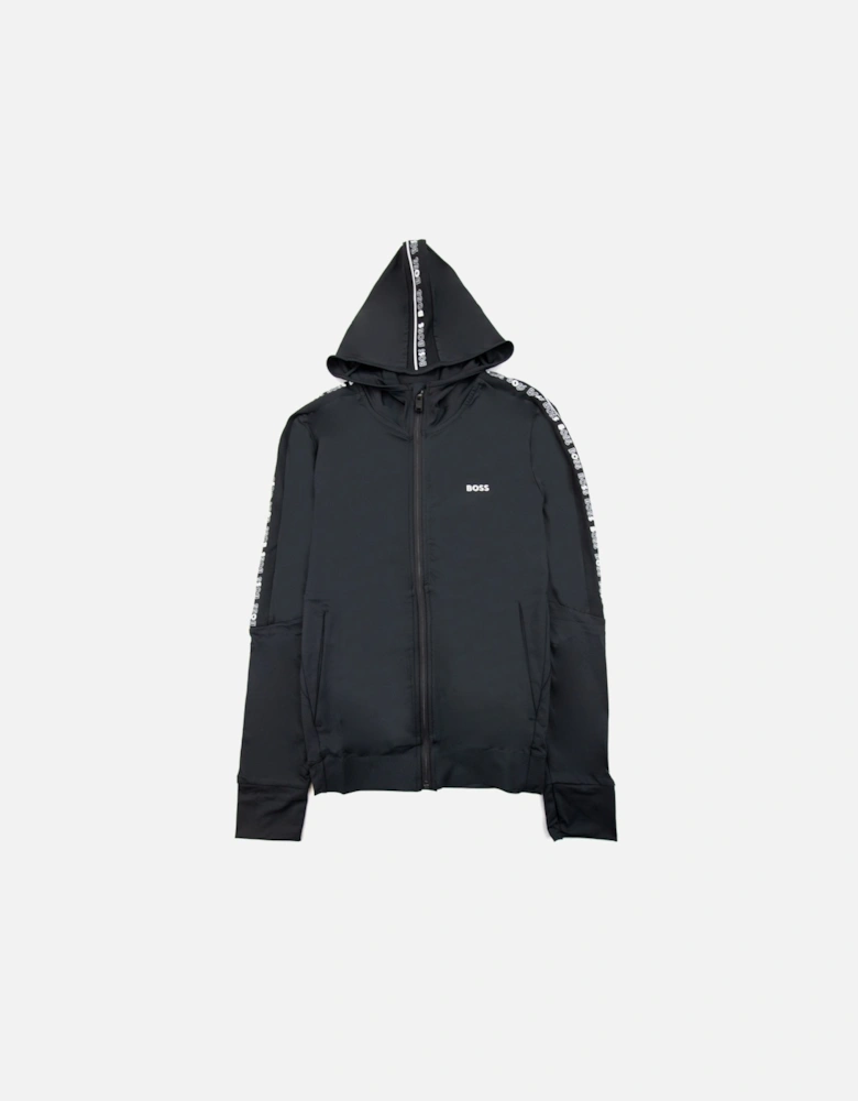Sicoon Gym Zip Up Sweatshirt Black 001