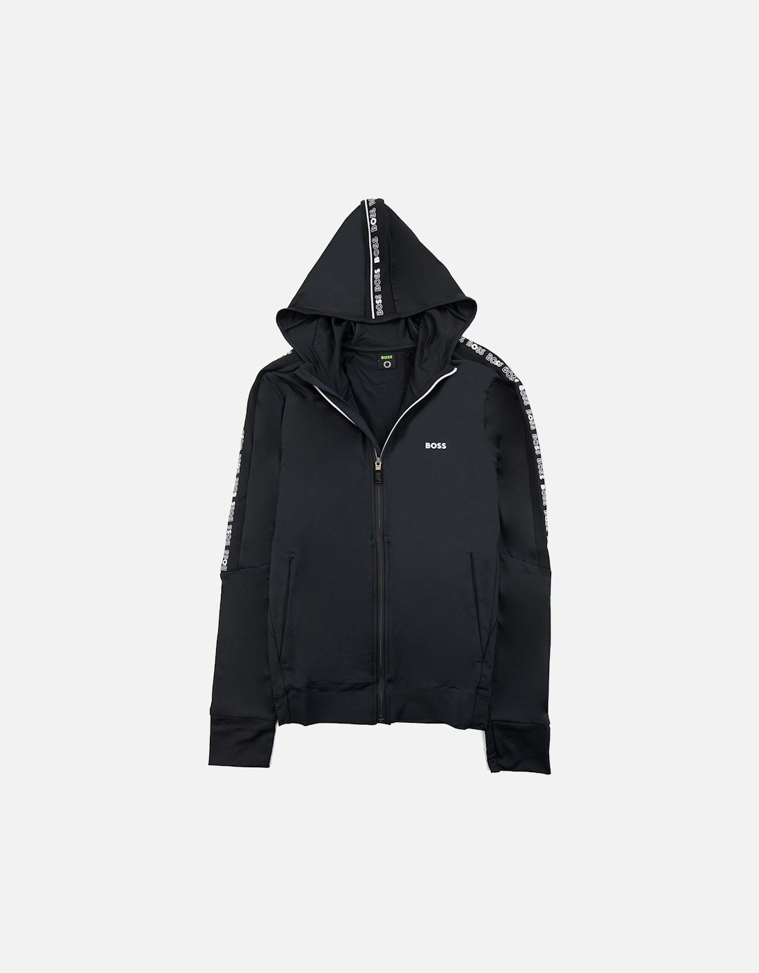 Sicoon Gym Zip Up Sweatshirt Black 001