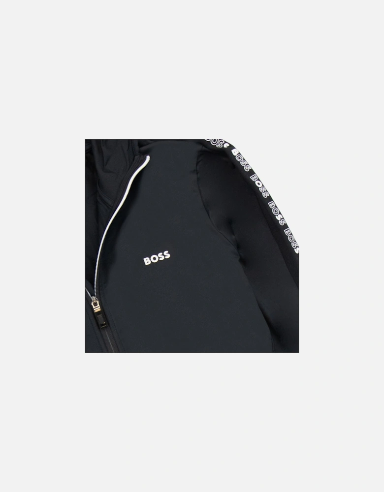 Sicoon Gym Zip Up Sweatshirt Black 001